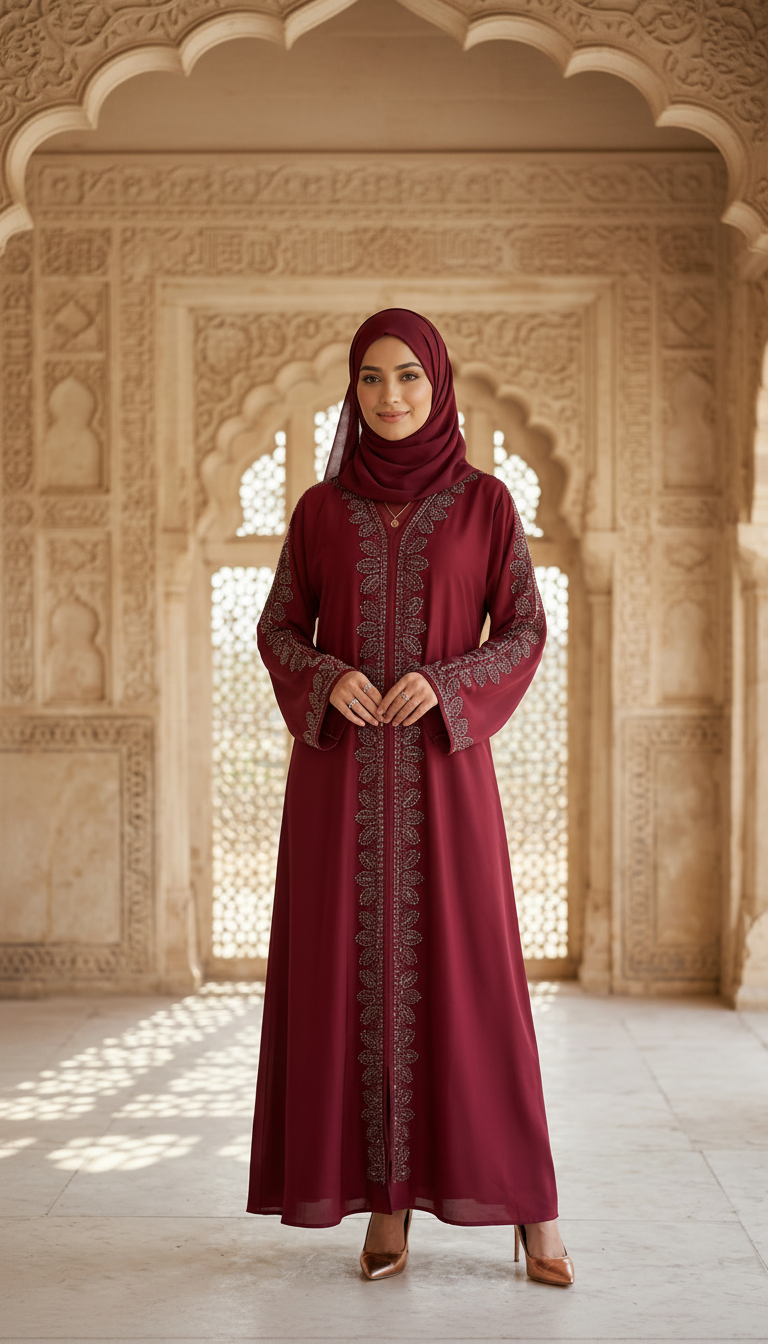 Luxury Beaded Abaya