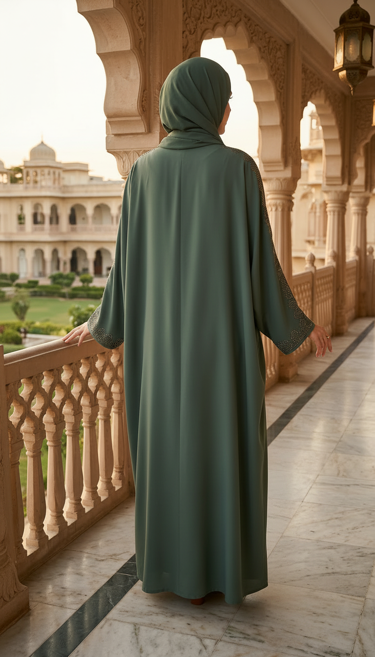 Luxury Beaded Abaya