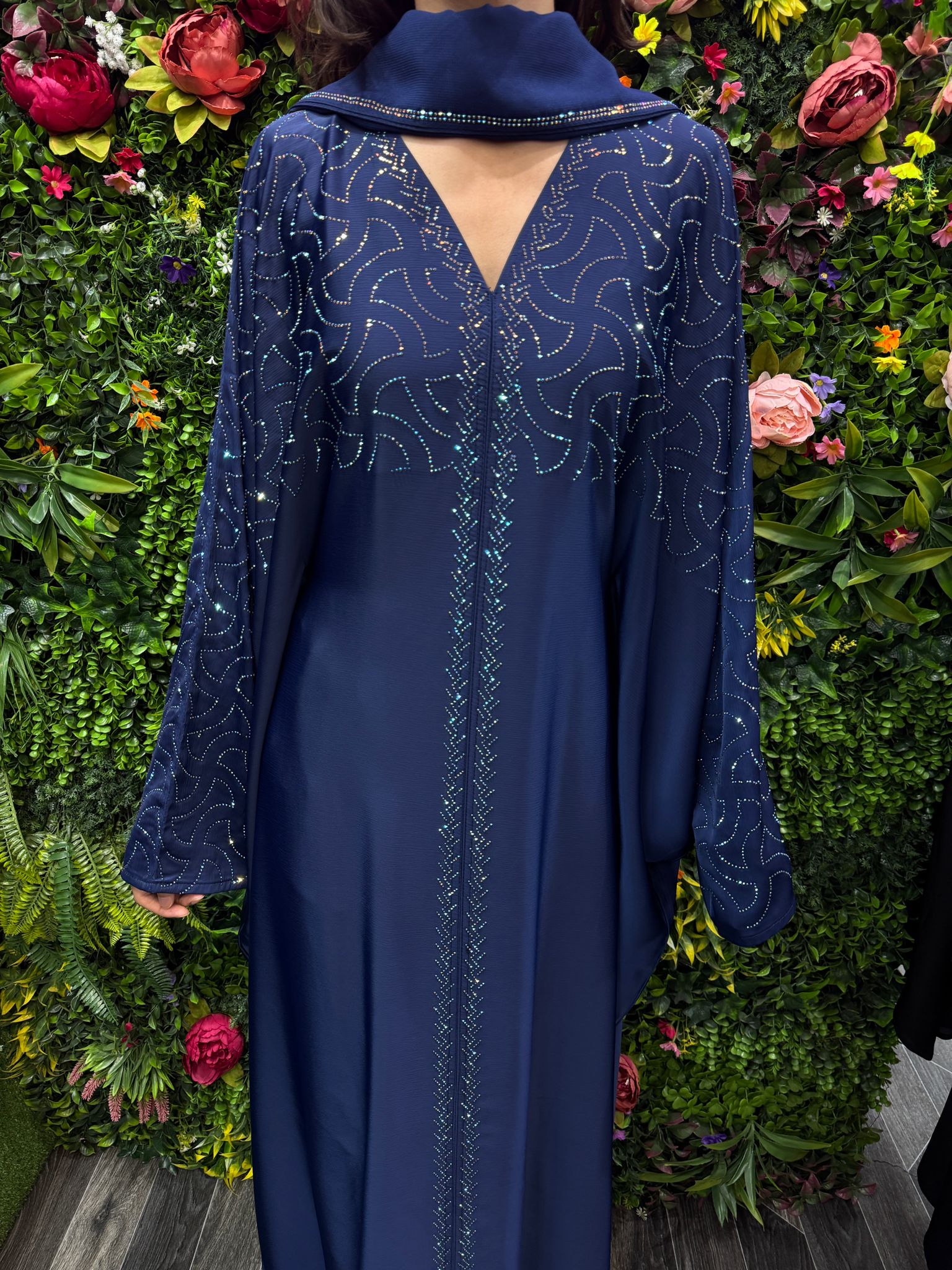 Neha Abaya - Farsha Batwing Design