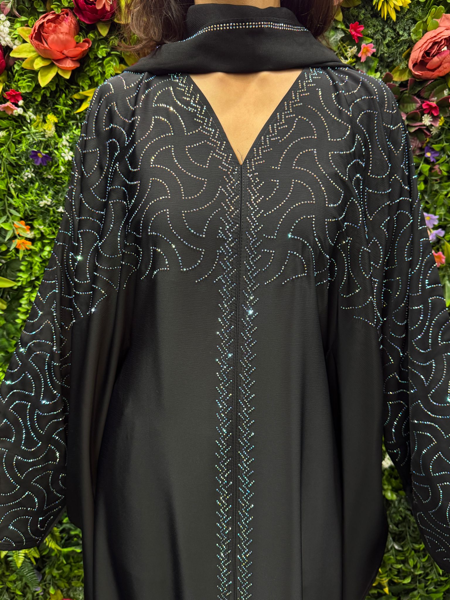 Neha Abaya - Farsha Batwing Design