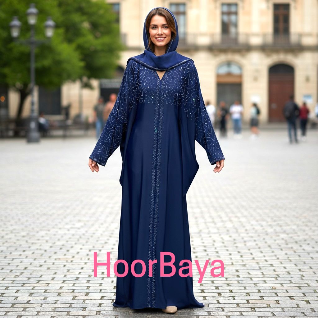 Neha Abaya - Farsha Batwing Design