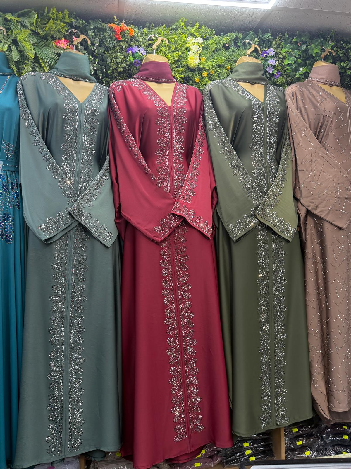 Luxury Beaded Abaya