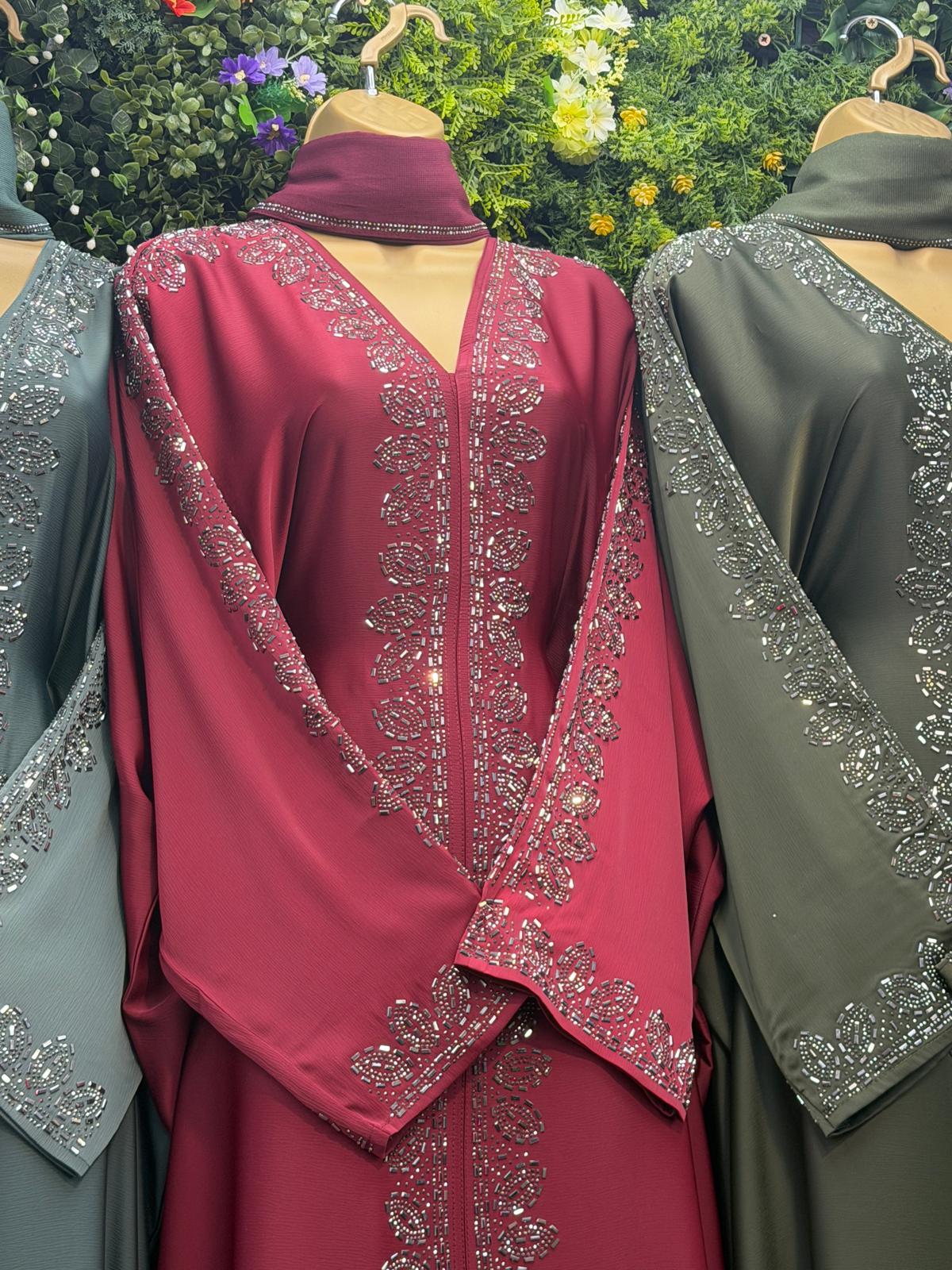 Luxury Beaded Abaya