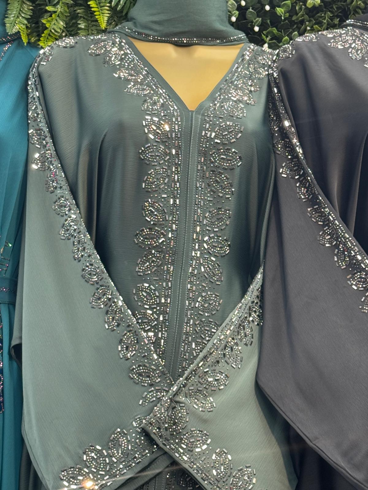Luxury Beaded Abaya